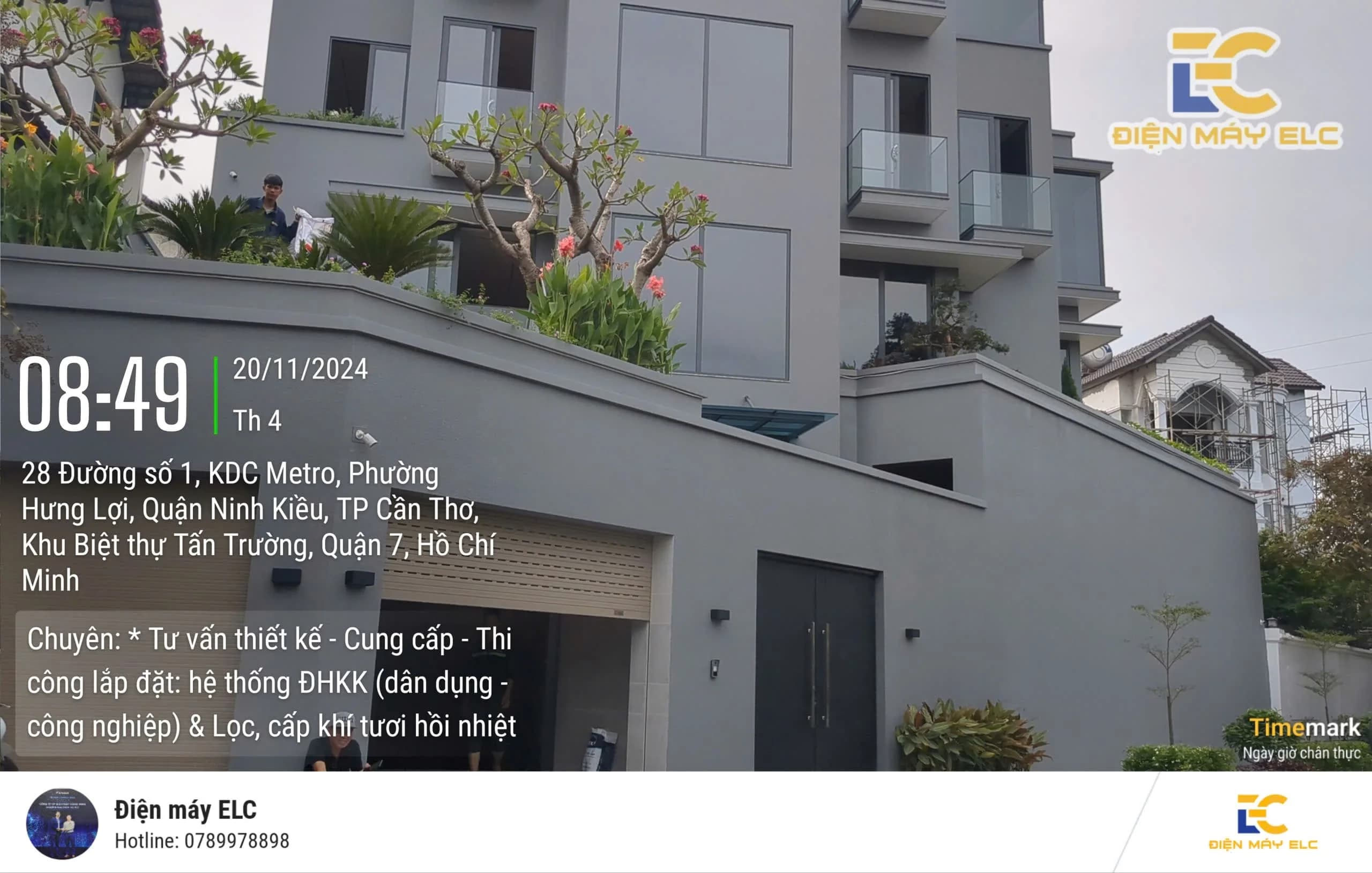 Thi Công Hệ Thống VRV Daikin & Khí Tươi Menred Hagisu Tại Villa Tấn Trường, Quận 7