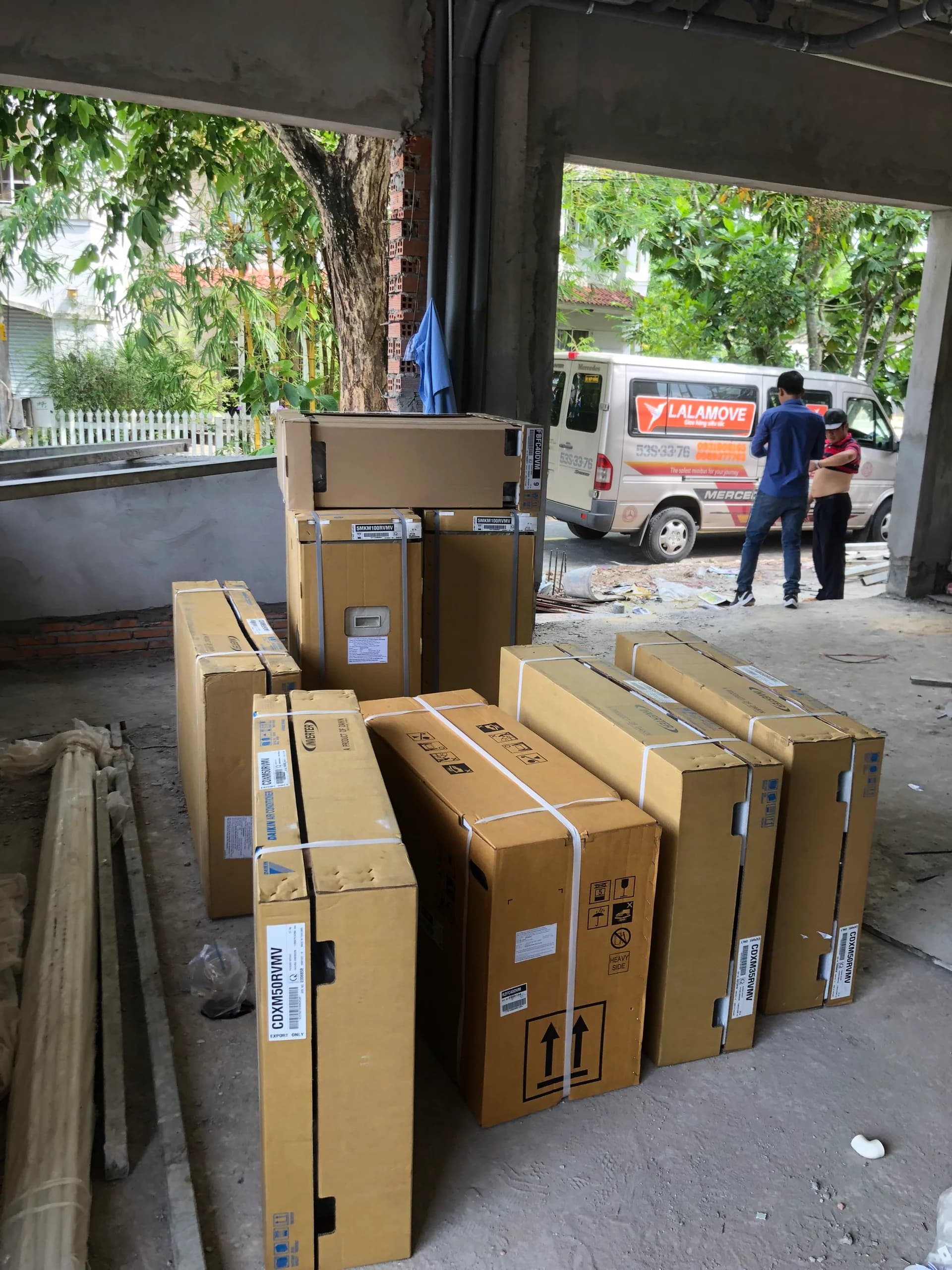 Thi công hệ thống điều hòa không khí và hệ thống cấp khí tươi thu hồi nhiệt Menred Hagisu tại Villa Tuyết Anh - Mr. Nam (Củ Chi) - ảnh 3
