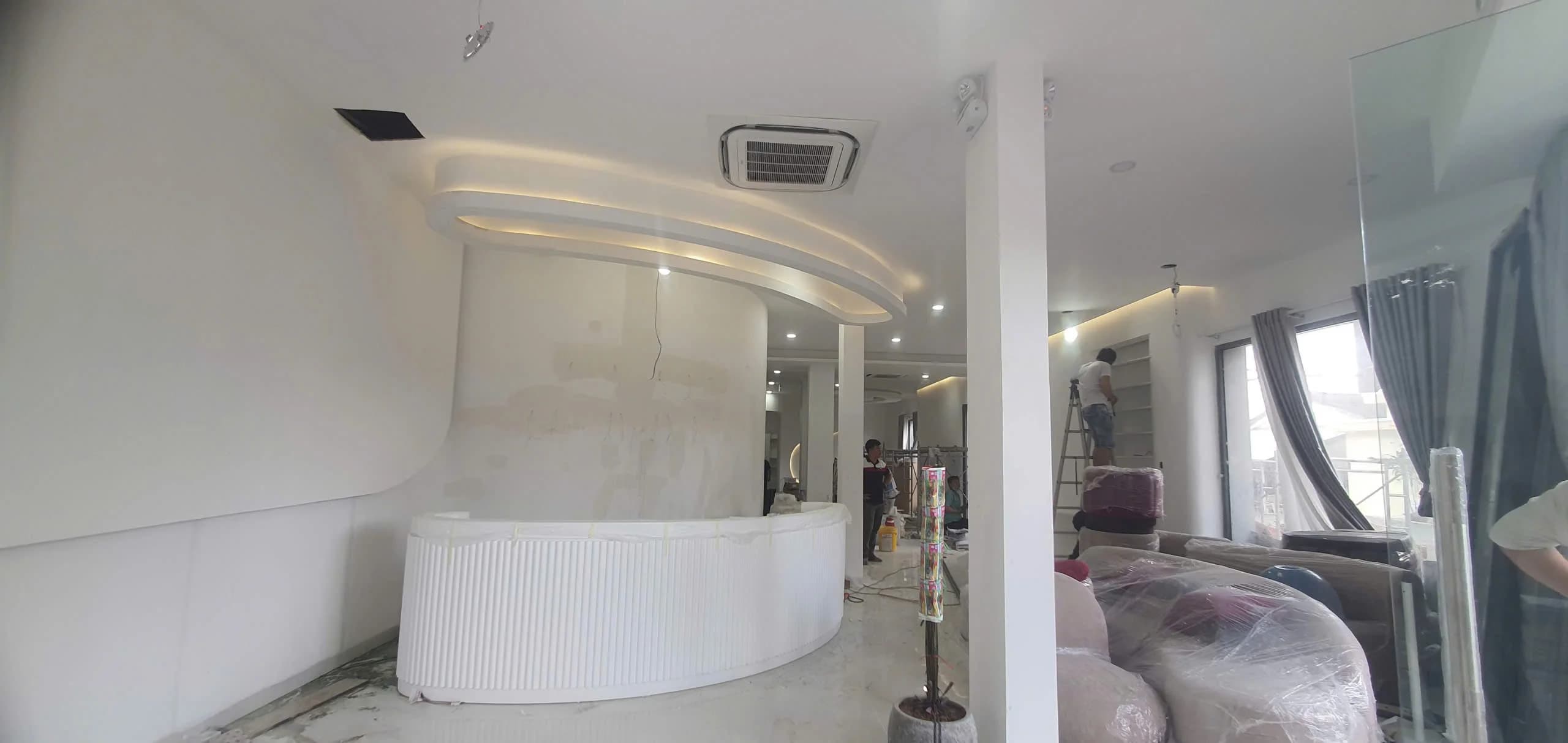 Thi công lắp đặt hệ thống điều hòa không khí cho thẩm mỹ viện Aura Trà Vinh - ảnh 3