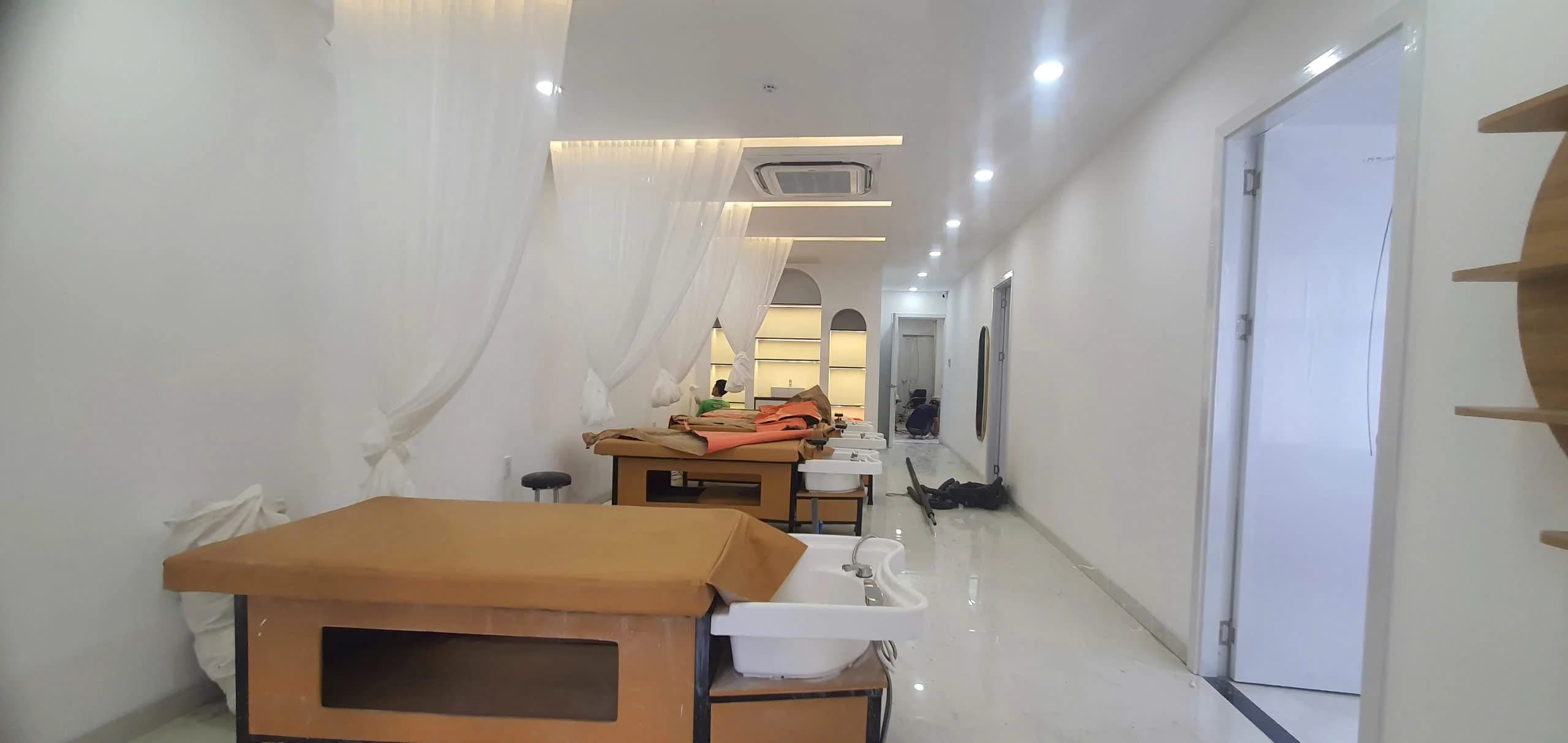 Thi công lắp đặt hệ thống điều hòa không khí cho thẩm mỹ viện Aura Trà Vinh - ảnh 7