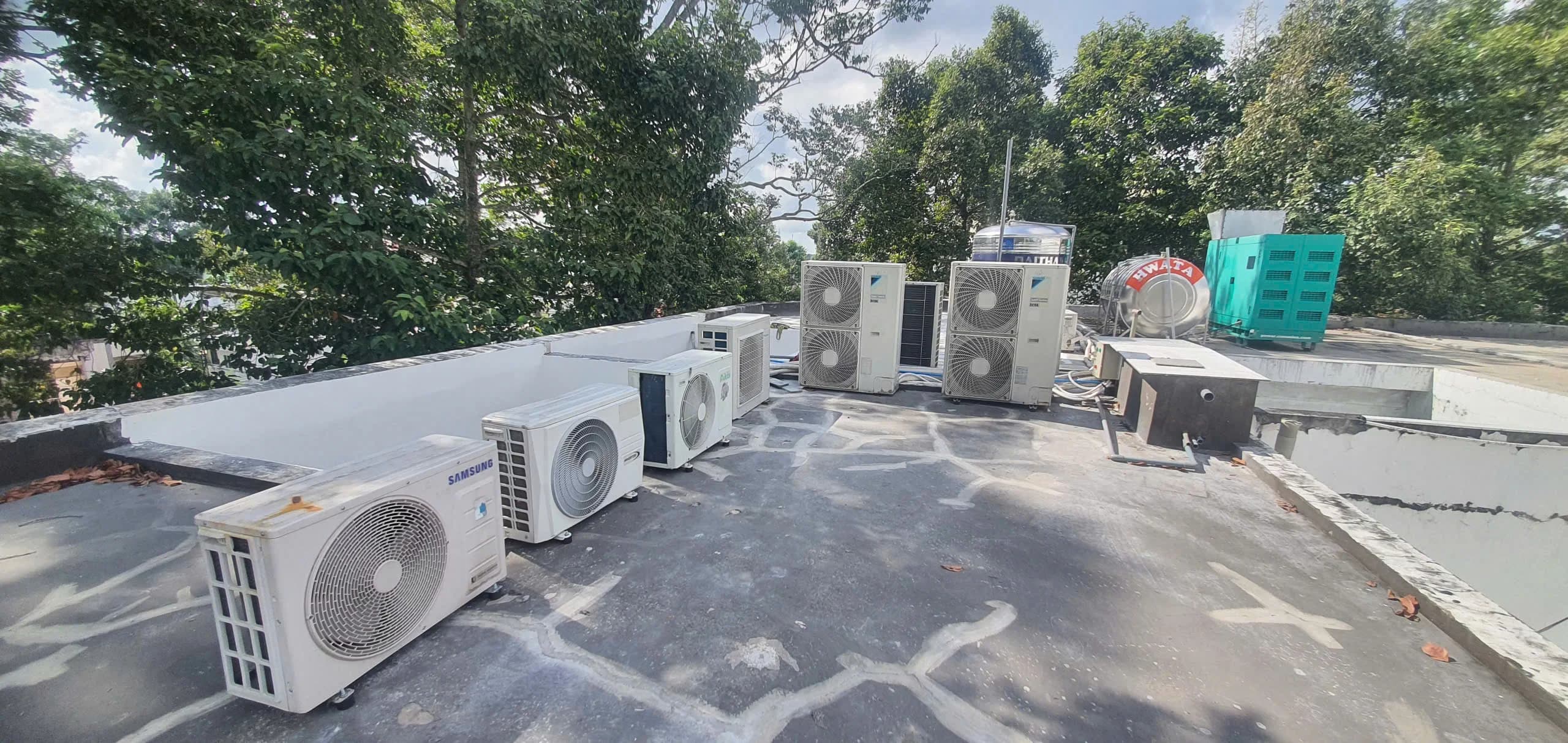 Thi công lắp đặt hệ thống điều hòa không khí cho thẩm mỹ viện Aura Trà Vinh - ảnh 17