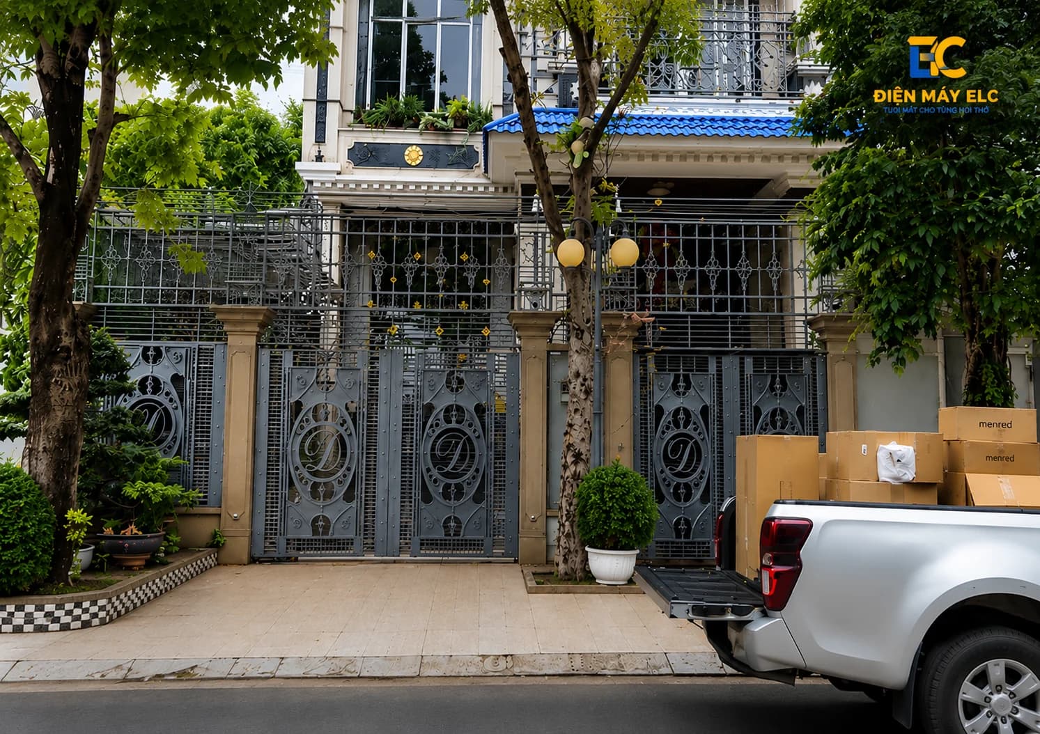 Điện máy ELC hoàn thành hệ thống lọc, cấp khí tươi thu hồi nhiệt Menred Hagisu cho biệt thự Him Lam, Quận 7