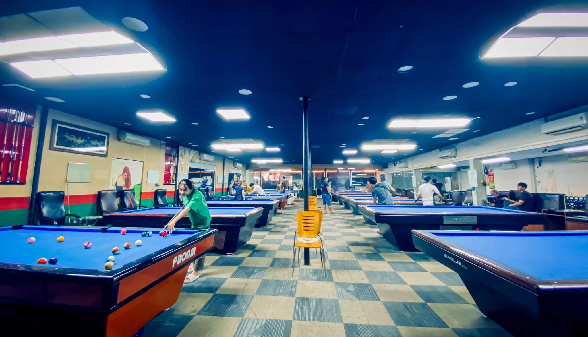 Điện máy ELC hoàn thành hệ thống máy lạnh âm trần Cassette Reetech cho Câu lạc bộ Billiards tại Long An