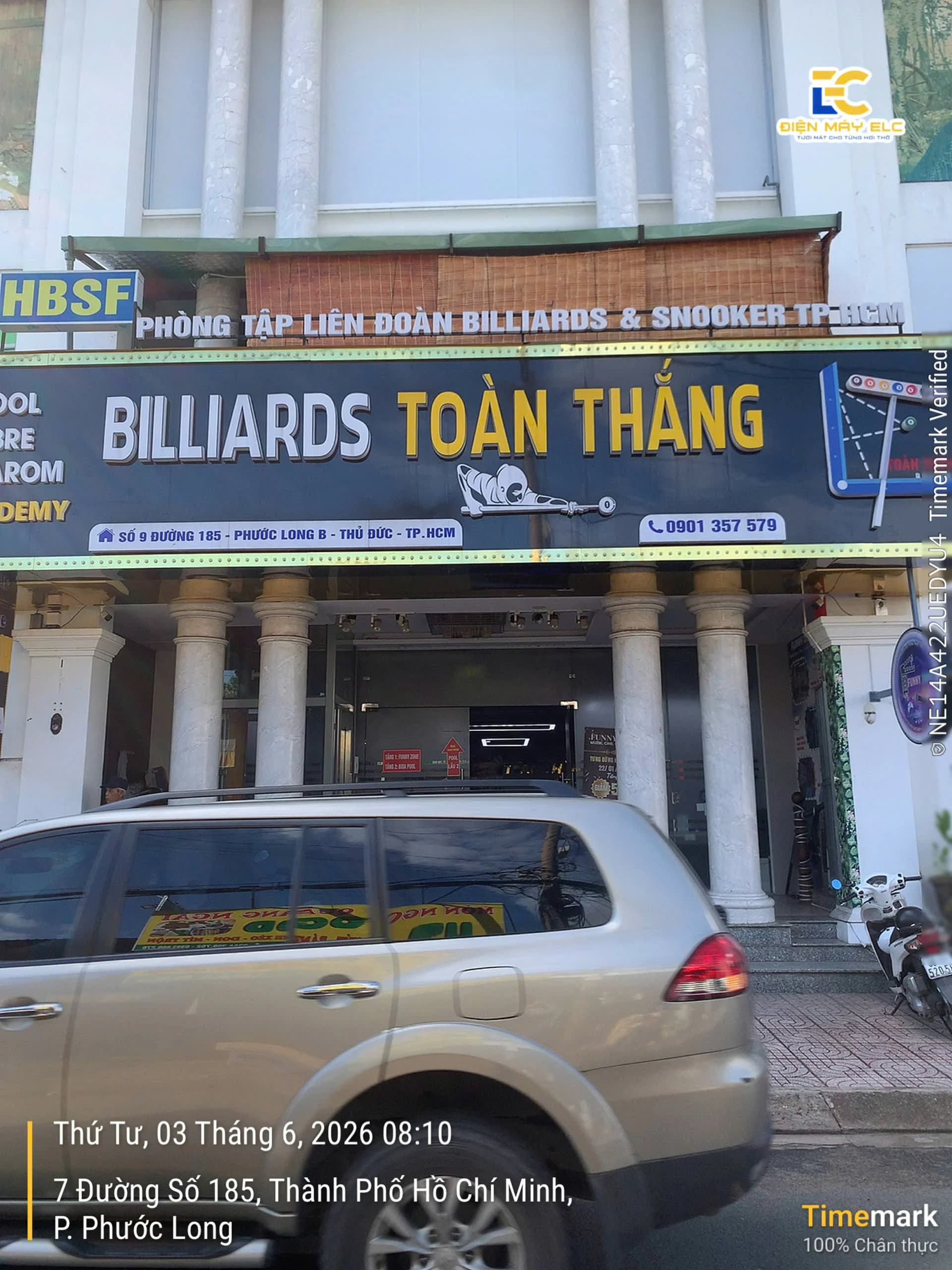 Điện Máy ELC Khảo Sát Giải Pháp Cấp Khí Tươi Thu Hồi Nhiệt NET.200 Cho Quán Bida Tại Quận 9, TP.HCM