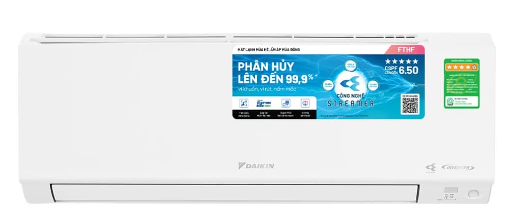 Máy lạnh treo tường Daikin 2.5HP - hai chiều Inverter - Điện máy ELC Máy lạnh treo tường Daikin 2.5HP - hai chiều Inverter - Chính hãng giá tốt tại Điện máy ELC