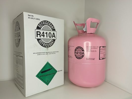 Môi chất làm lạnh Gas R410A ngày càng được sử dụng phổ biến trên thị trường