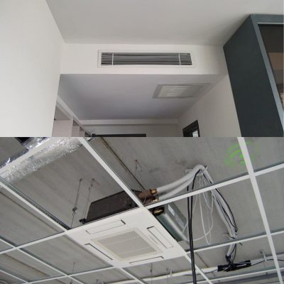 máy lạnh âm trần hay máy lạnh giấu trần