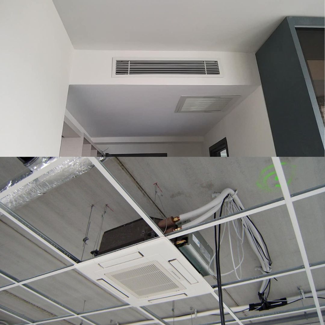 máy lạnh âm trần hay máy lạnh giấu trần