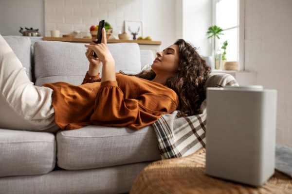 Máy lọc không khí có kích thước nhỏ gọn