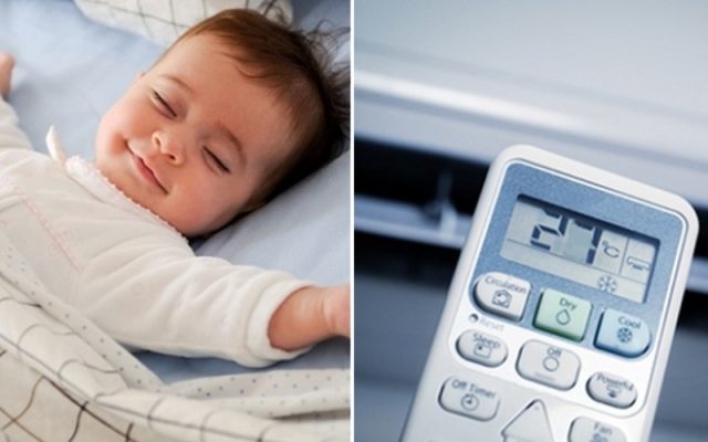 Nhiệt độ máy lạnh cho trẻ sơ sinh bao nhiêu là phù hợp và an toàn