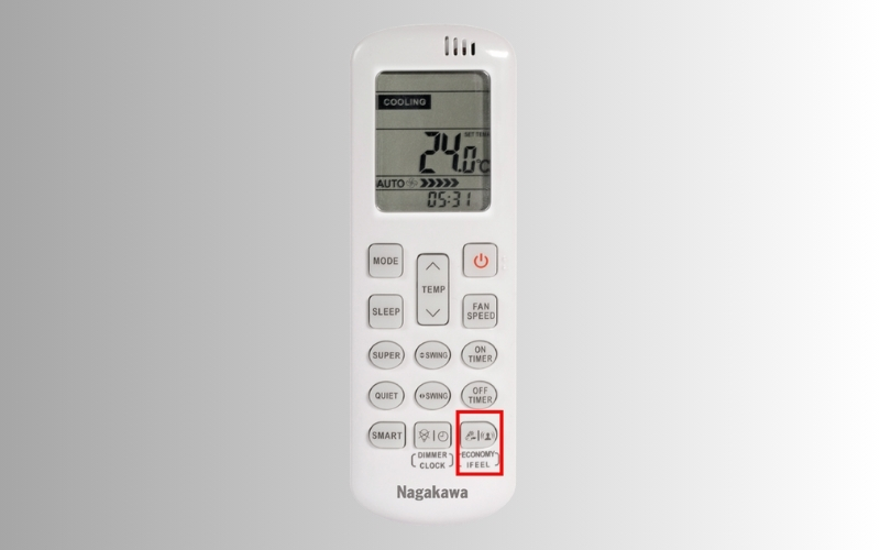 Cách reset remote máy lạnh Nagakawa