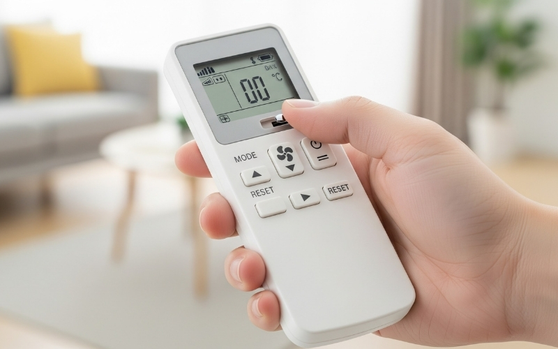 Tại sao cần phải reset remote máy lạnh?