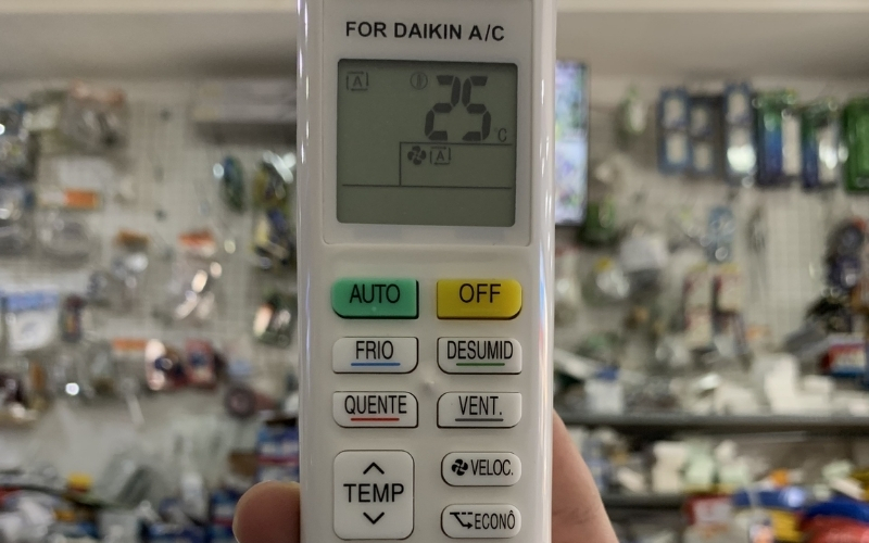 Cách reset remote máy lạnh Daikin