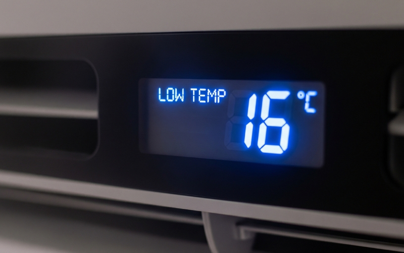 Nhiệt độ thấp nhất của máy lạnh là bao nhiêu?