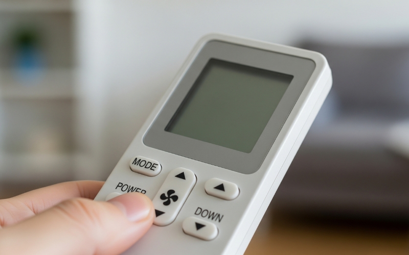 Nguyên nhân và cách khắc phục remote máy lạnh không hiển thị nhiệt độ