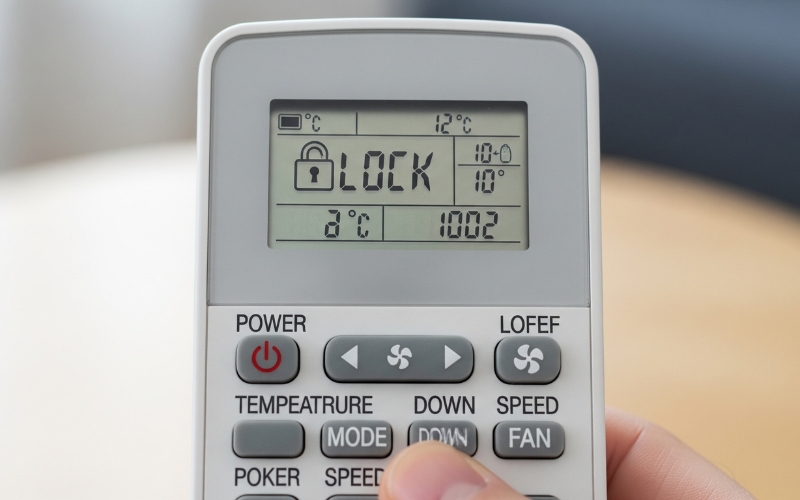 Nguyên nhân phổ biến khiến remote máy lạnh không hiển thị nhiệt độ