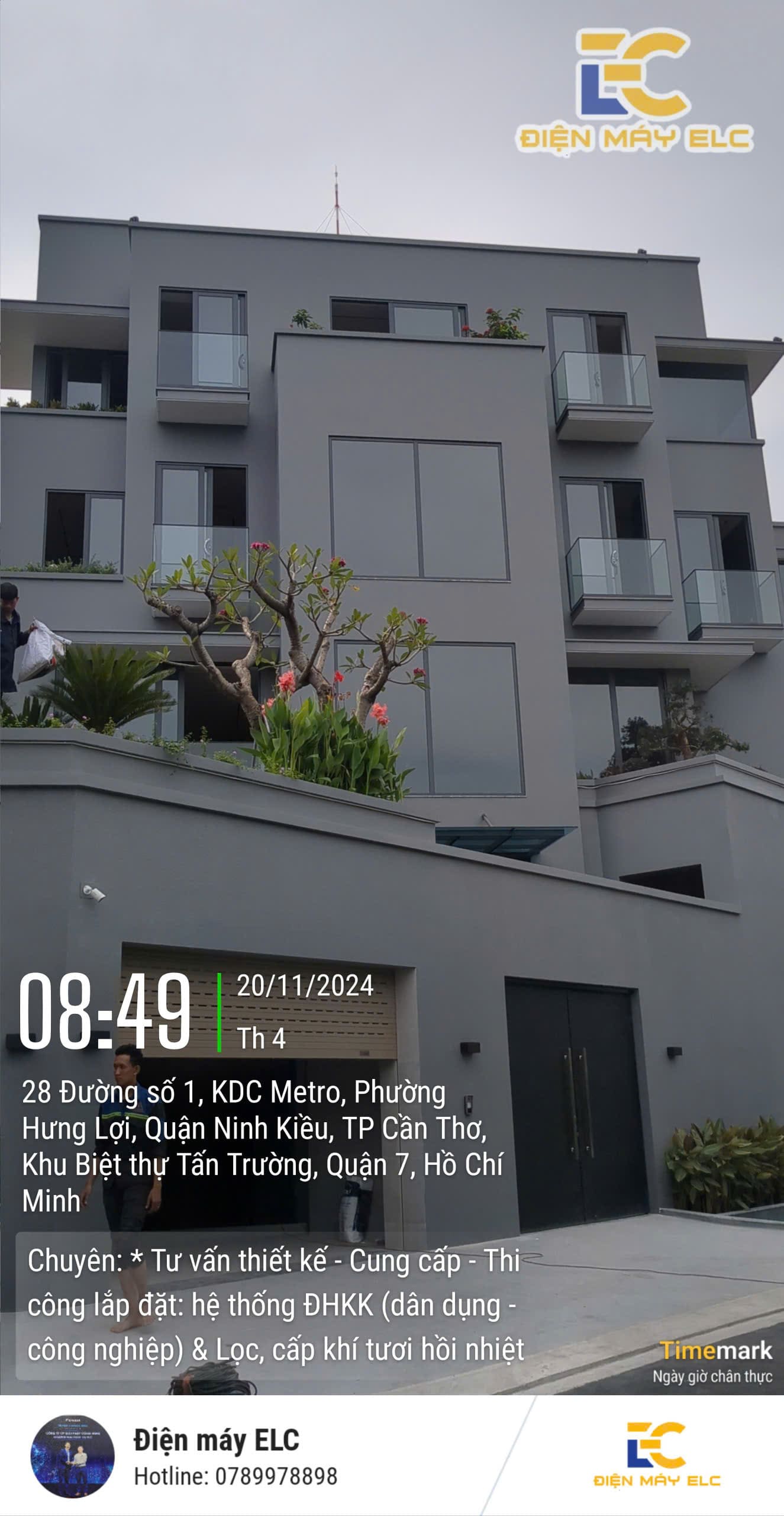 Thi công Hệ thống VRV Daikin Menred Hagisu tại Quận 7